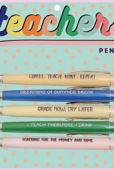 Teachers Pen Set-Home/Gift-Dear Me Southern Boutique, located in DeRidder, Louisiana