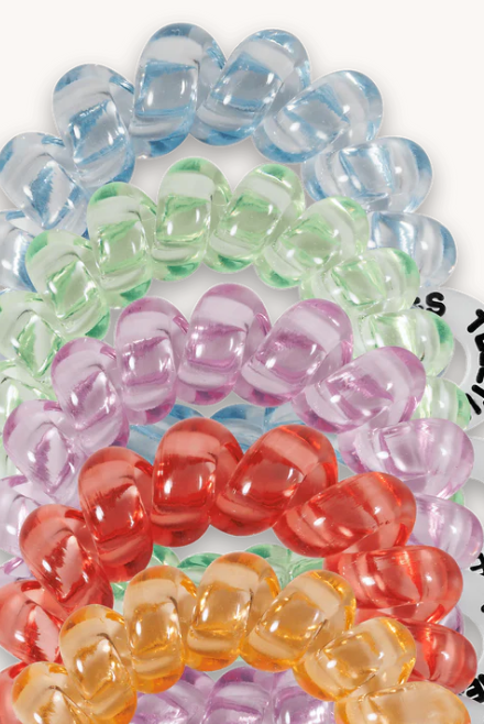 Technicolor Tiny Teleties-Tiny Hair Ties-Dear Me Southern Boutique, located in DeRidder, Louisiana