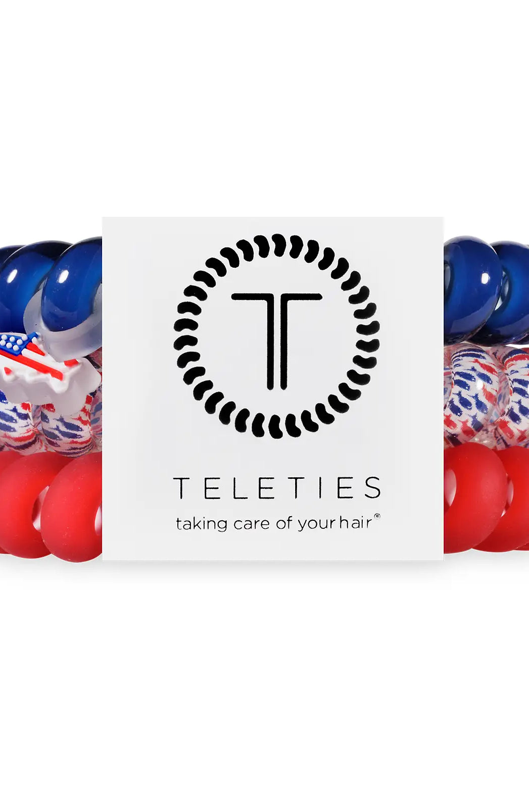 Teleties Coils Sea to Shining Sea- Large-Mixed Hair Ties-Dear Me Southern Boutique, located in DeRidder, Louisiana