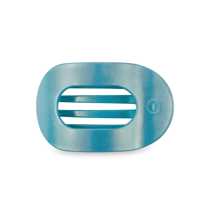 Teleties Flat Clip- Blue Seas-Hair Clips-Dear Me Southern Boutique, located in DeRidder, Louisiana