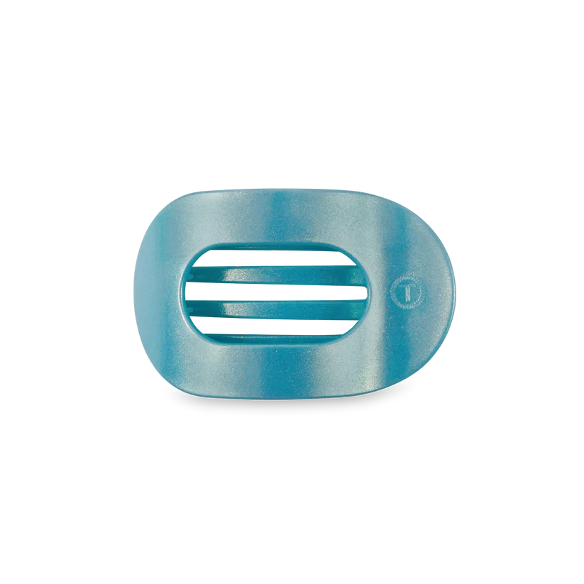 Teleties Flat Clip- Blue Seas-Hair Clips-Dear Me Southern Boutique, located in DeRidder, Louisiana