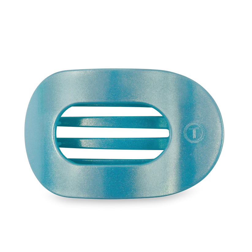 Teleties Flat Clip- Blue Seas-Hair Clips-Dear Me Southern Boutique, located in DeRidder, Louisiana