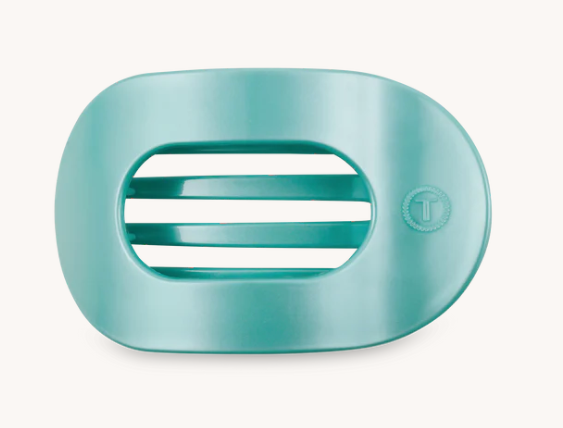 Teleties Flat Clip- Totally Turquoise-Hair Clips-Dear Me Southern Boutique, located in DeRidder, Louisiana