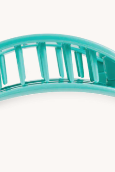 Teleties Flat Clip- Totally Turquoise-Hair Clips-Dear Me Southern Boutique, located in DeRidder, Louisiana