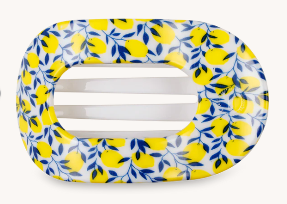 Teleties Flat Round Clip- Limoncello-Hair accessories-Dear Me Southern Boutique, located in DeRidder, Louisiana