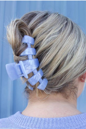 Teleties Hair Clip - Blue Lagoon-Hair Clips-Dear Me Southern Boutique, located in DeRidder, Louisiana