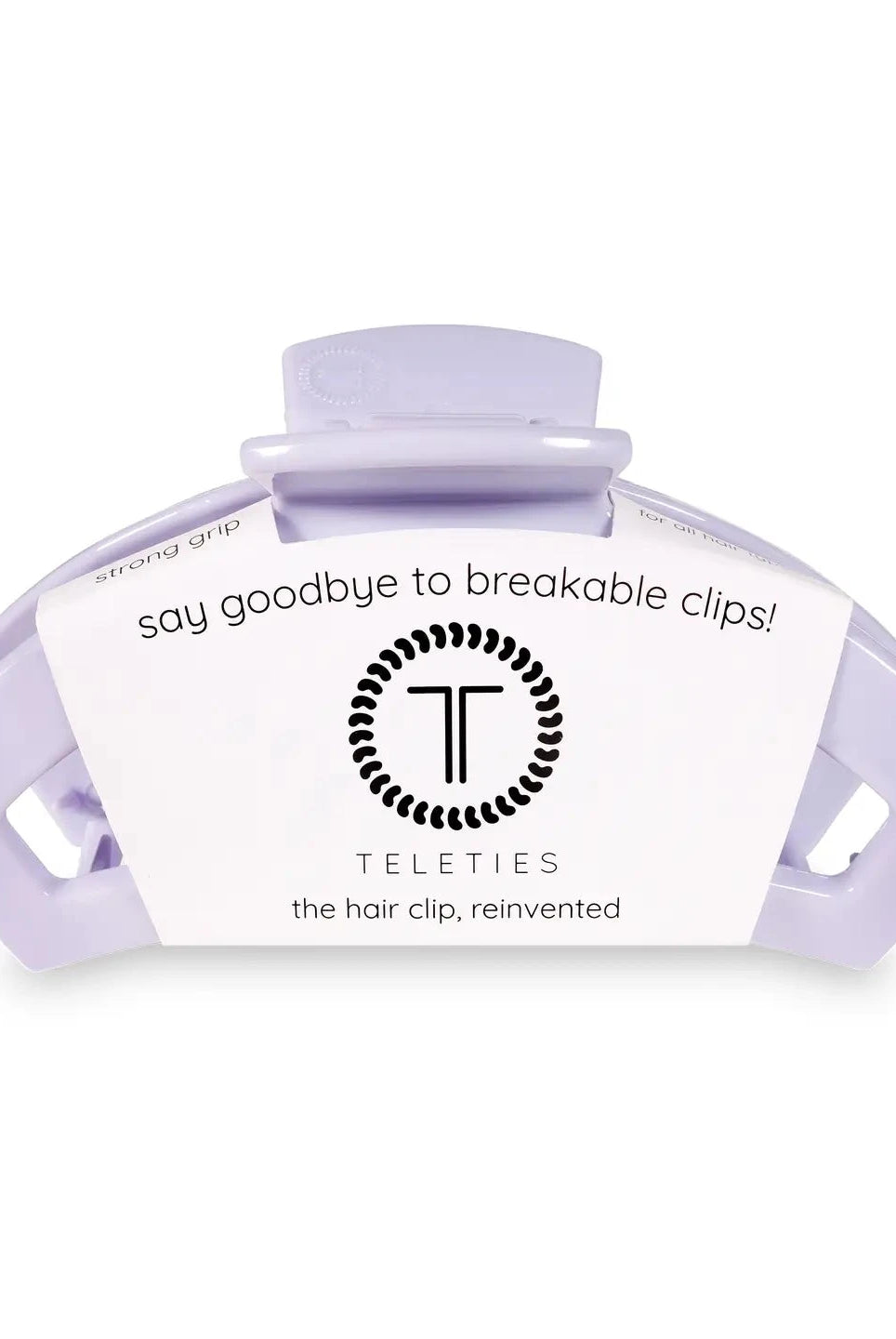 Teleties Hair Clip - Lilac-Hair Clips-Dear Me Southern Boutique, located in DeRidder, Louisiana