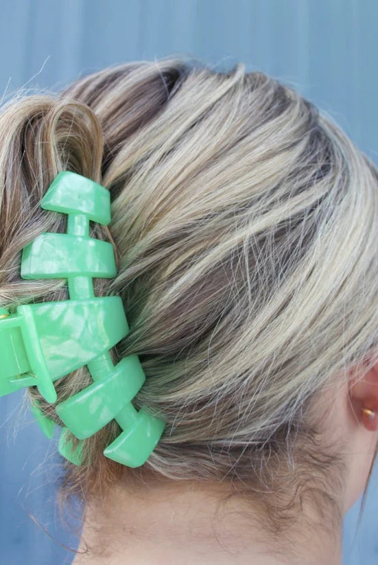 Teleties Hair Clip - Spring Splash-Hair accessories-Dear Me Southern Boutique, located in DeRidder, Louisiana