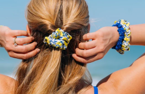 Teleties Limoncello Scrunchies - Small-Scrunchies-Dear Me Southern Boutique, located in DeRidder, Louisiana