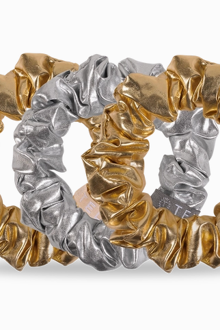 Teleties Metallic Scrunchies - Year Of Glam-Scrunchies-Dear Me Southern Boutique, located in DeRidder, Louisiana