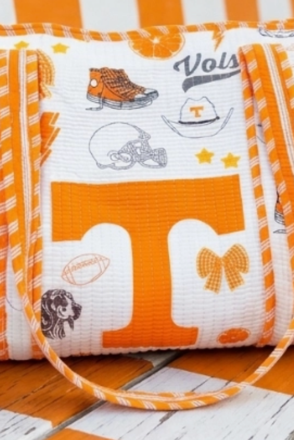 Tennessee Duffle Bag-Game Day-Dear Me Southern Boutique, located in DeRidder, Louisiana