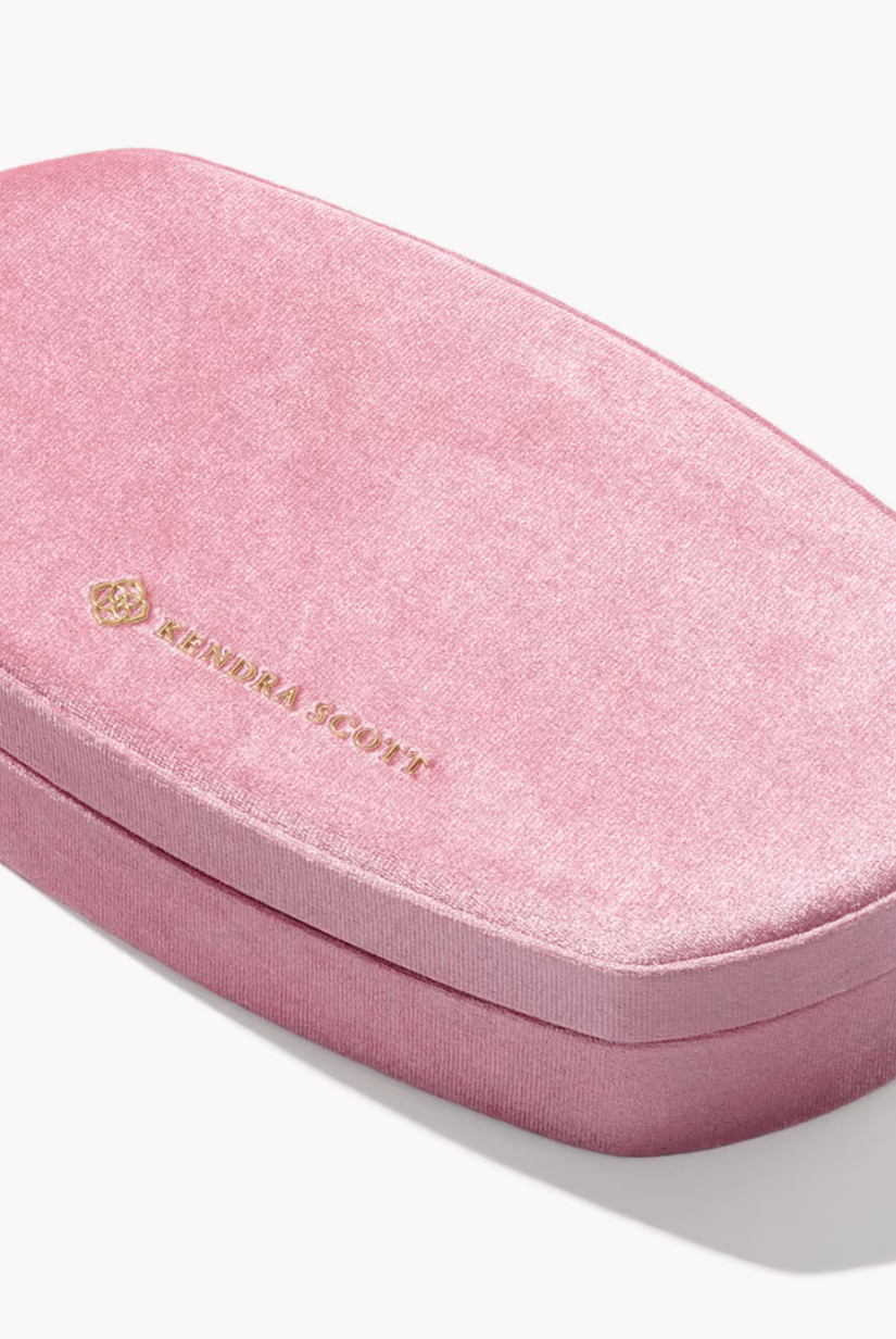 The Danielle Medium Jewelry Case | Kendra Scott Velvet Travel Organizer-Jewelry-Dear Me Southern Boutique, located in DeRidder, Louisiana