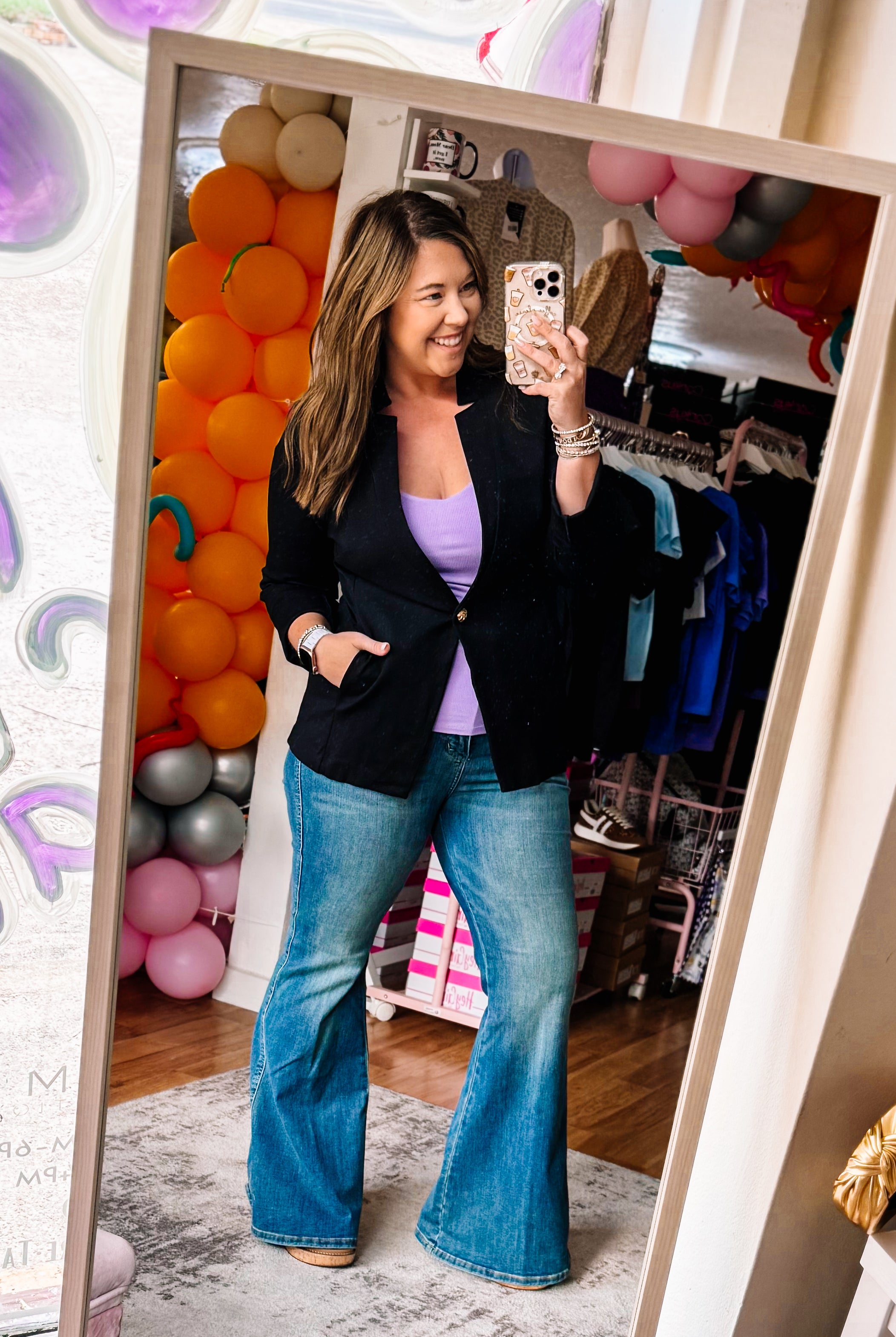 The Fifth Avenue Blazer-Jackets-Dear Me Southern Boutique, located in DeRidder, Louisiana