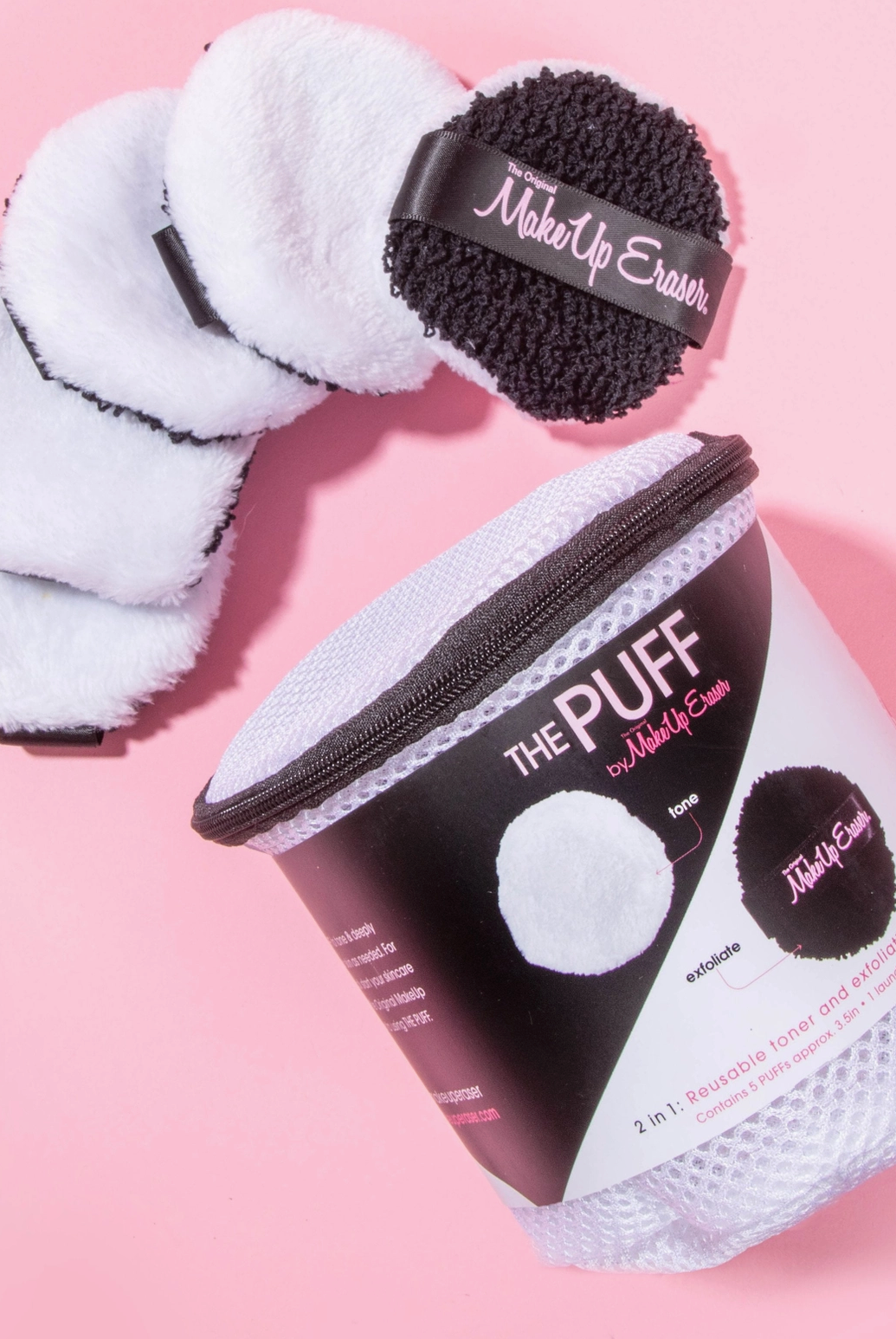 The PUFF Exfoliators | Makeup Eraser-Makeup Erasers-Dear Me Southern Boutique, located in DeRidder, Louisiana