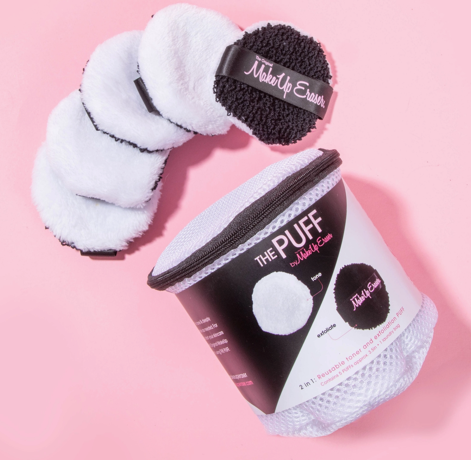The PUFF Exfoliators | Makeup Eraser-Makeup Erasers-Dear Me Southern Boutique, located in DeRidder, Louisiana