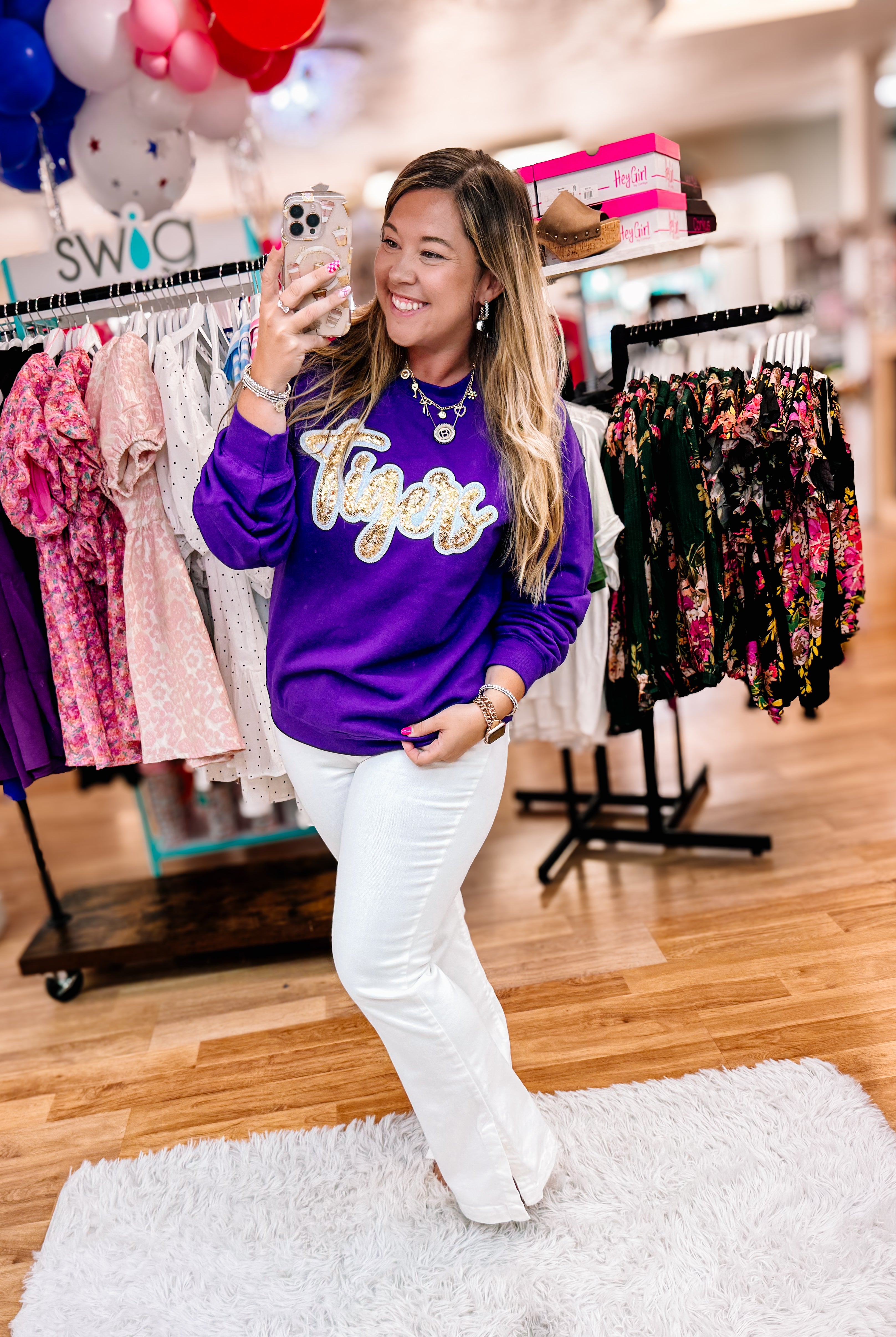 The Summer Edit White Judy Blue Jeans-Jeans-Dear Me Southern Boutique, located in DeRidder, Louisiana