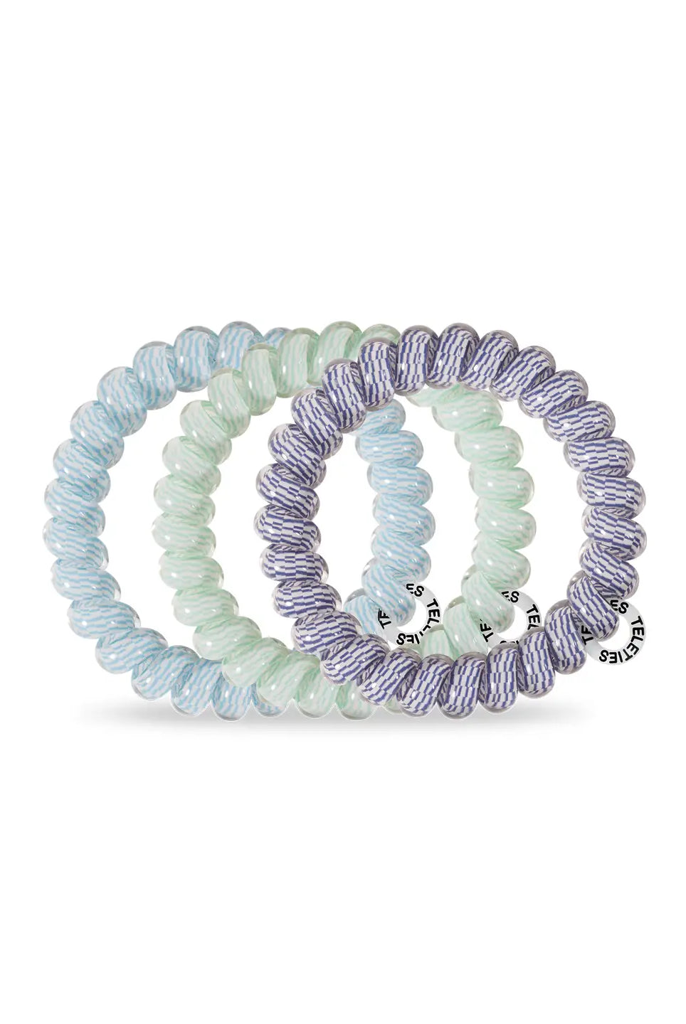 Totally Turquoise - Large Teleties-Mixed Hair Ties-Dear Me Southern Boutique, located in DeRidder, Louisiana