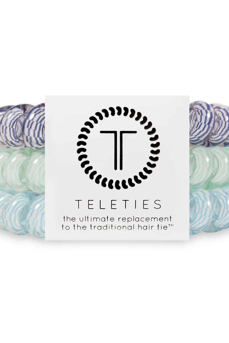 Totally Turquoise - Large Teleties-Mixed Hair Ties-Dear Me Southern Boutique, located in DeRidder, Louisiana