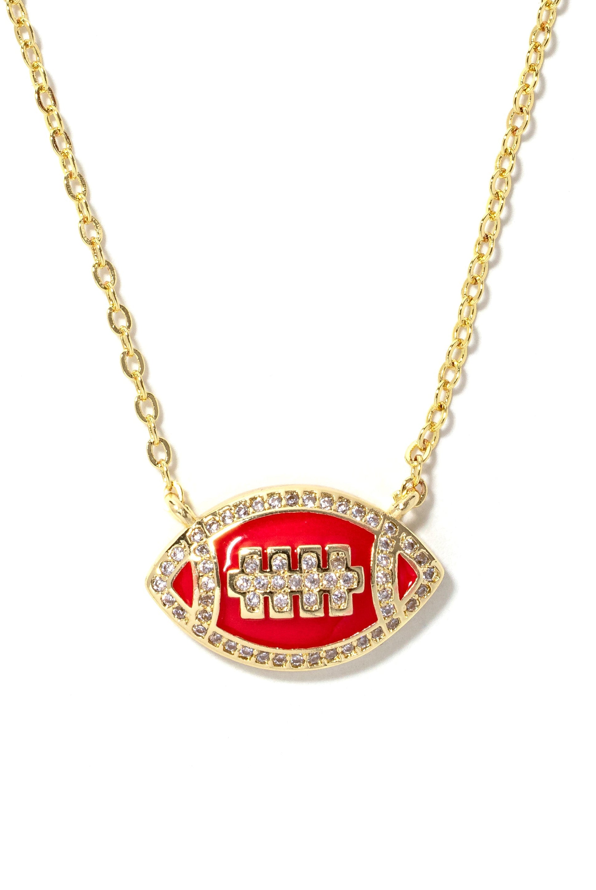 Touchdown Necklace-Dear Me Southern Boutique, located in DeRidder, Louisiana