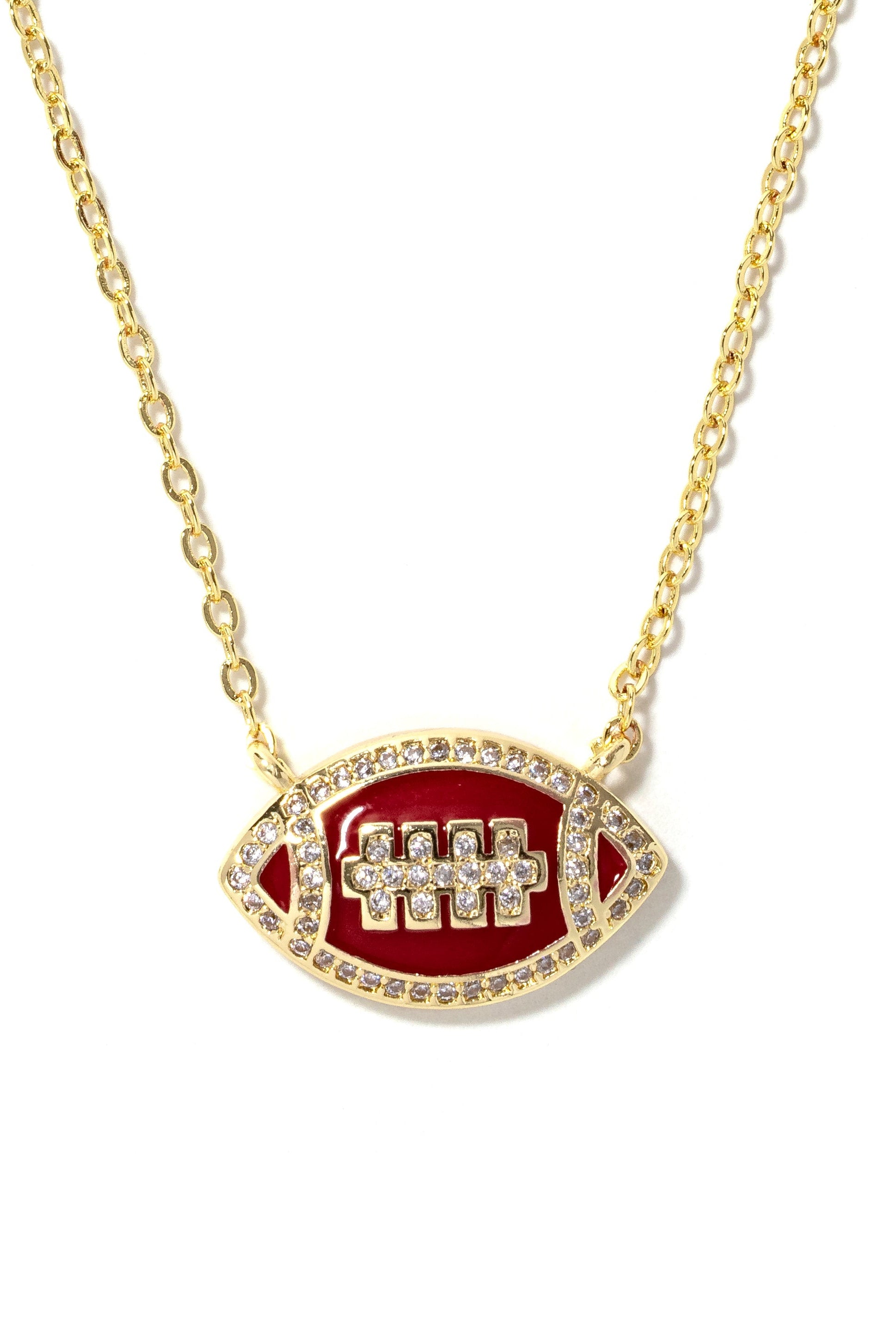 Touchdown Necklace-Dear Me Southern Boutique, located in DeRidder, Louisiana