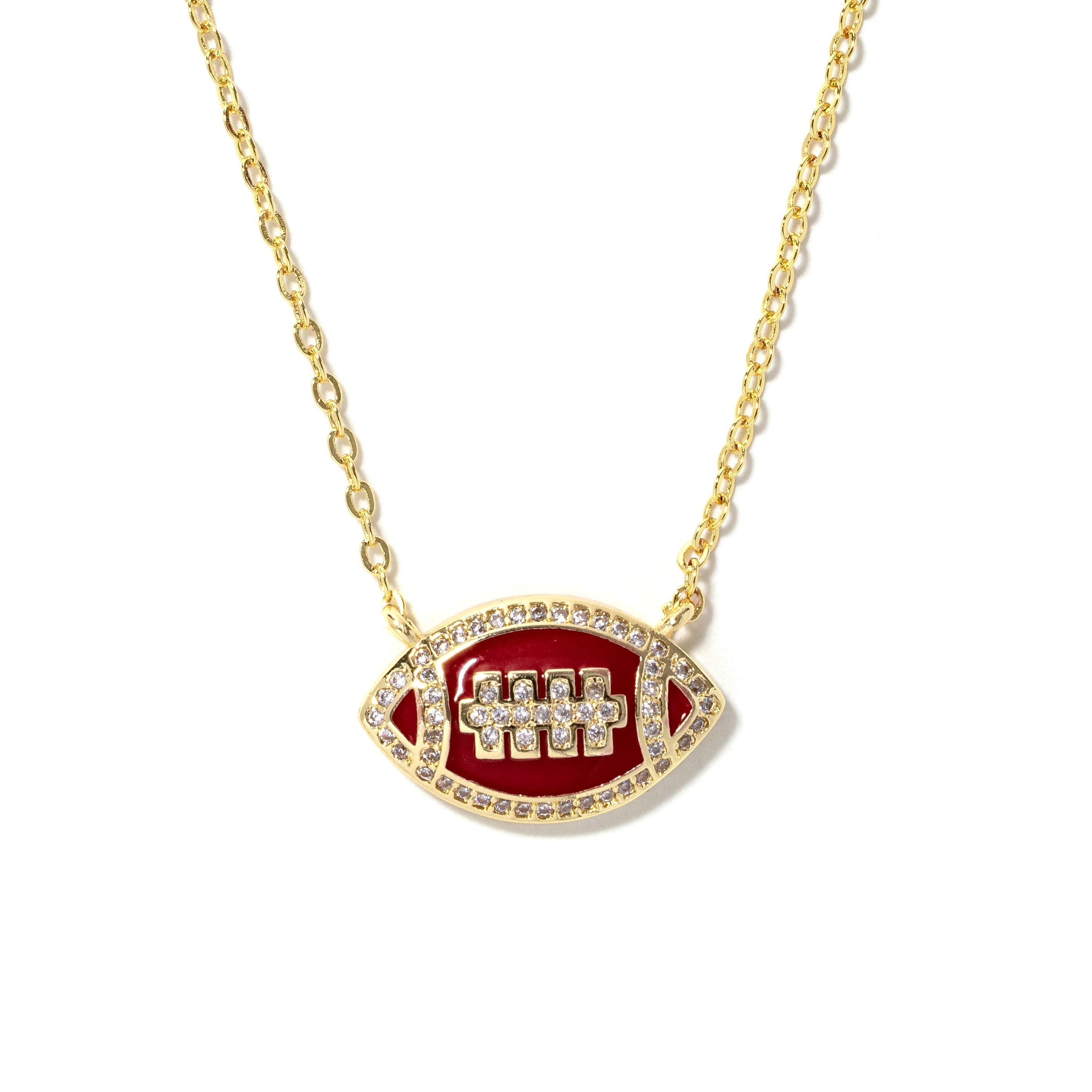 Touchdown Necklace-Dear Me Southern Boutique, located in DeRidder, Louisiana