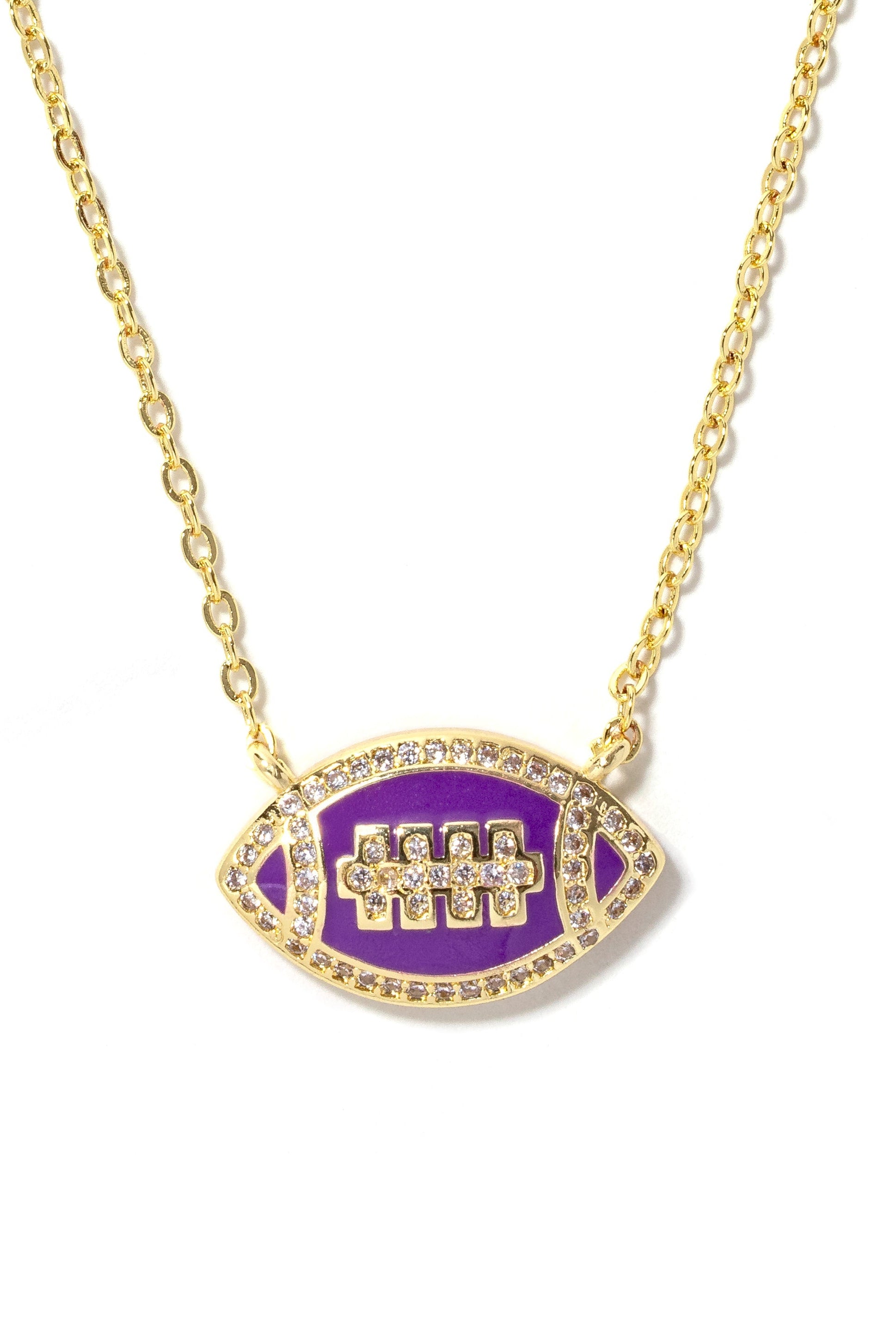 Touchdown Necklace-Dear Me Southern Boutique, located in DeRidder, Louisiana