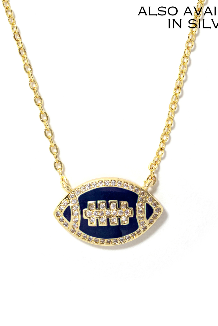 Touchdown Necklace-Dear Me Southern Boutique, located in DeRidder, Louisiana
