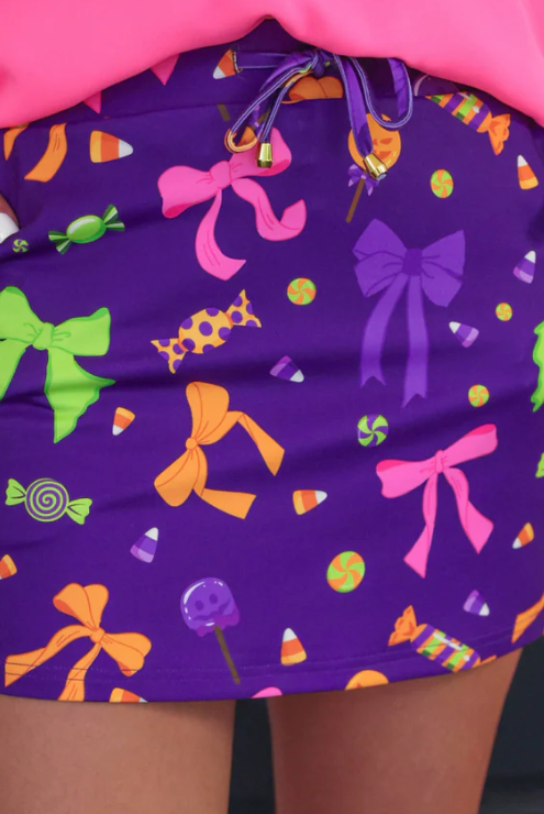 Trick or Chic Skort-Dear Me Southern Boutique, located in DeRidder, Louisiana