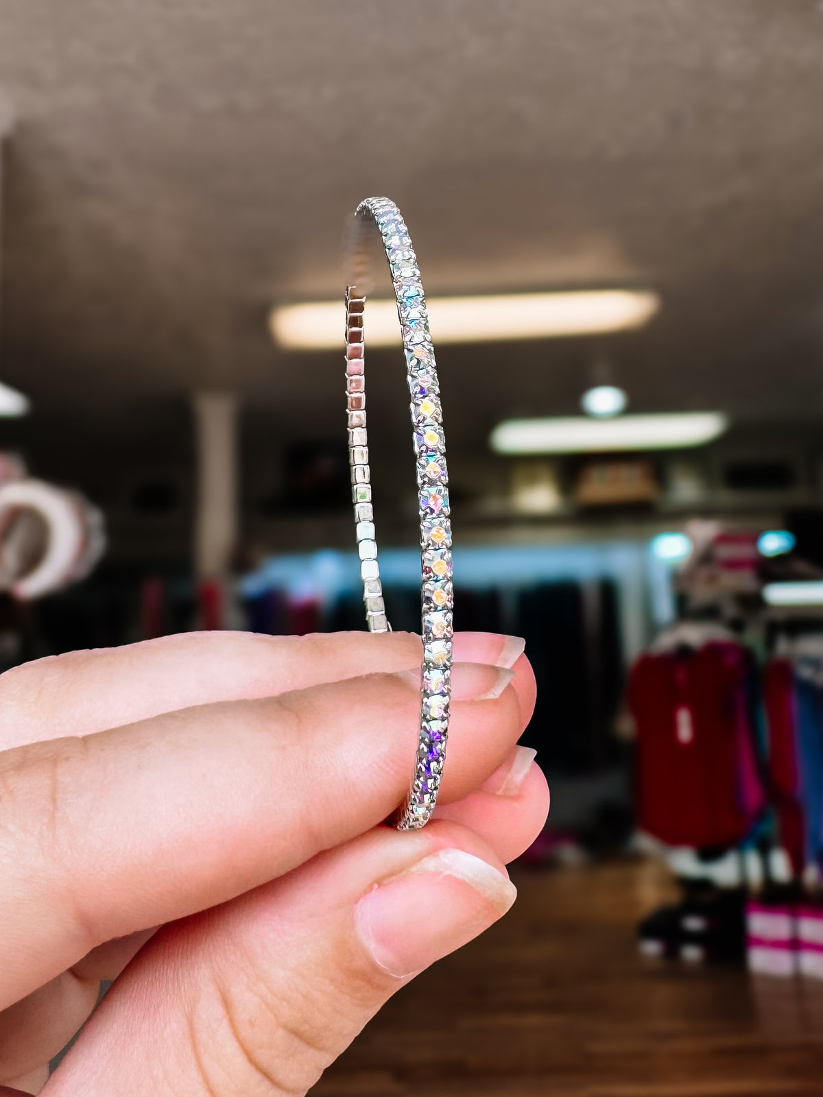 Venice Crystal Bangle - Gold Metal-Presales-Dear Me Southern Boutique, located in DeRidder, Louisiana