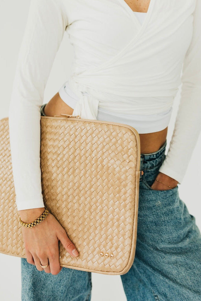 Walker Woven Laptop Sleeve-Presales-Dear Me Southern Boutique, located in DeRidder, Louisiana
