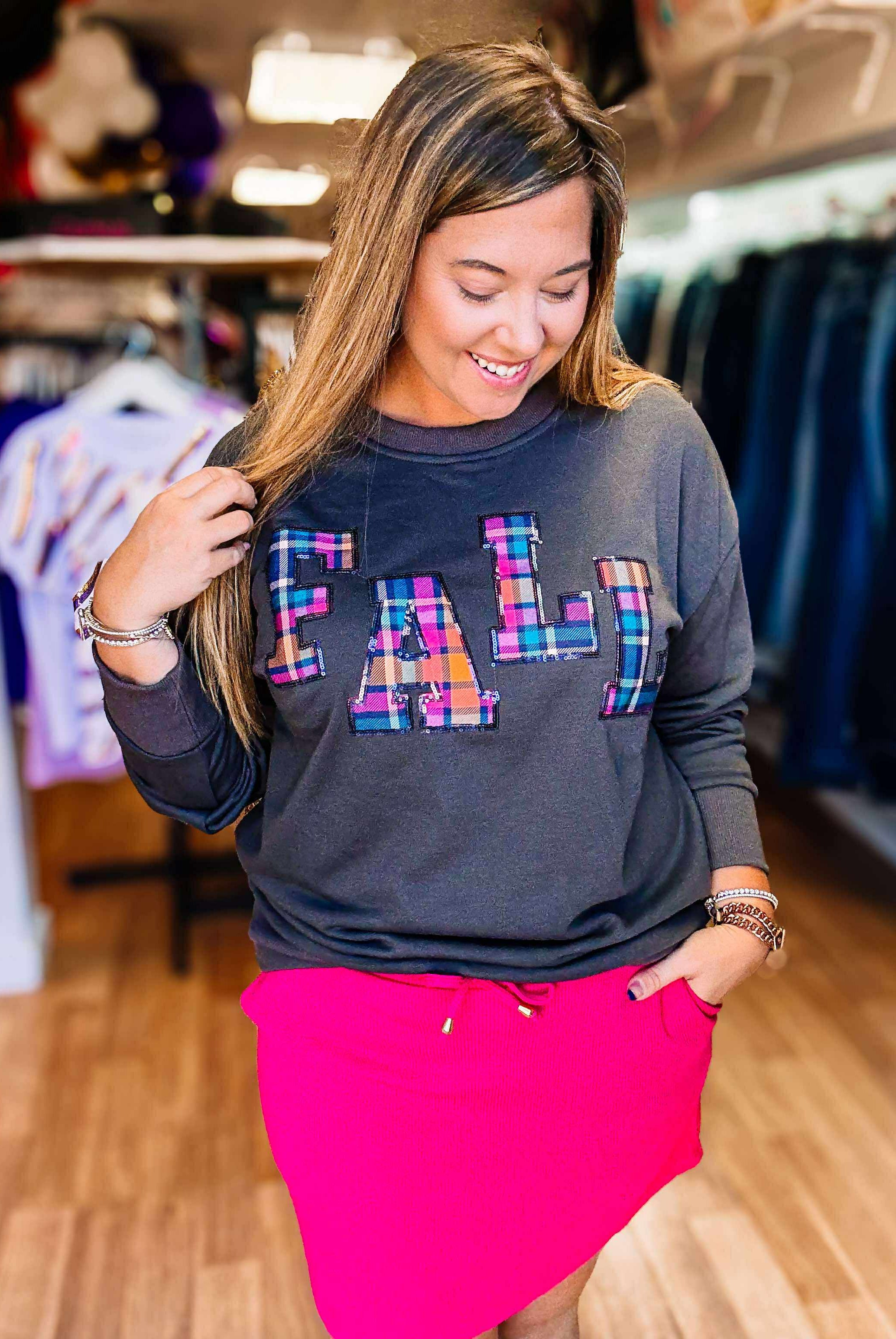 Well Loved Ribbed Skort, Magenta-Dear Me Southern Boutique, located in DeRidder, Louisiana