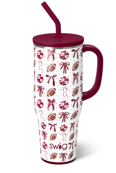 We've Got Spirit Maroon Swig Mega Mug 40oz-Drinkwear-Dear Me Southern Boutique, located in DeRidder, Louisiana