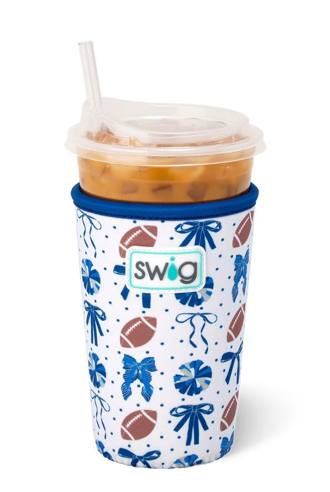 We've Got Spirit Royal Swig Iced Cup Coolie-Drink Coolies-Dear Me Southern Boutique, located in DeRidder, Louisiana