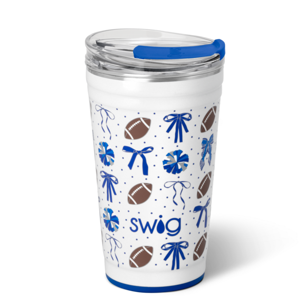 We've Got Spirit Royal Swig Party Cup 24oz-Tumblers-Dear Me Southern Boutique, located in DeRidder, Louisiana