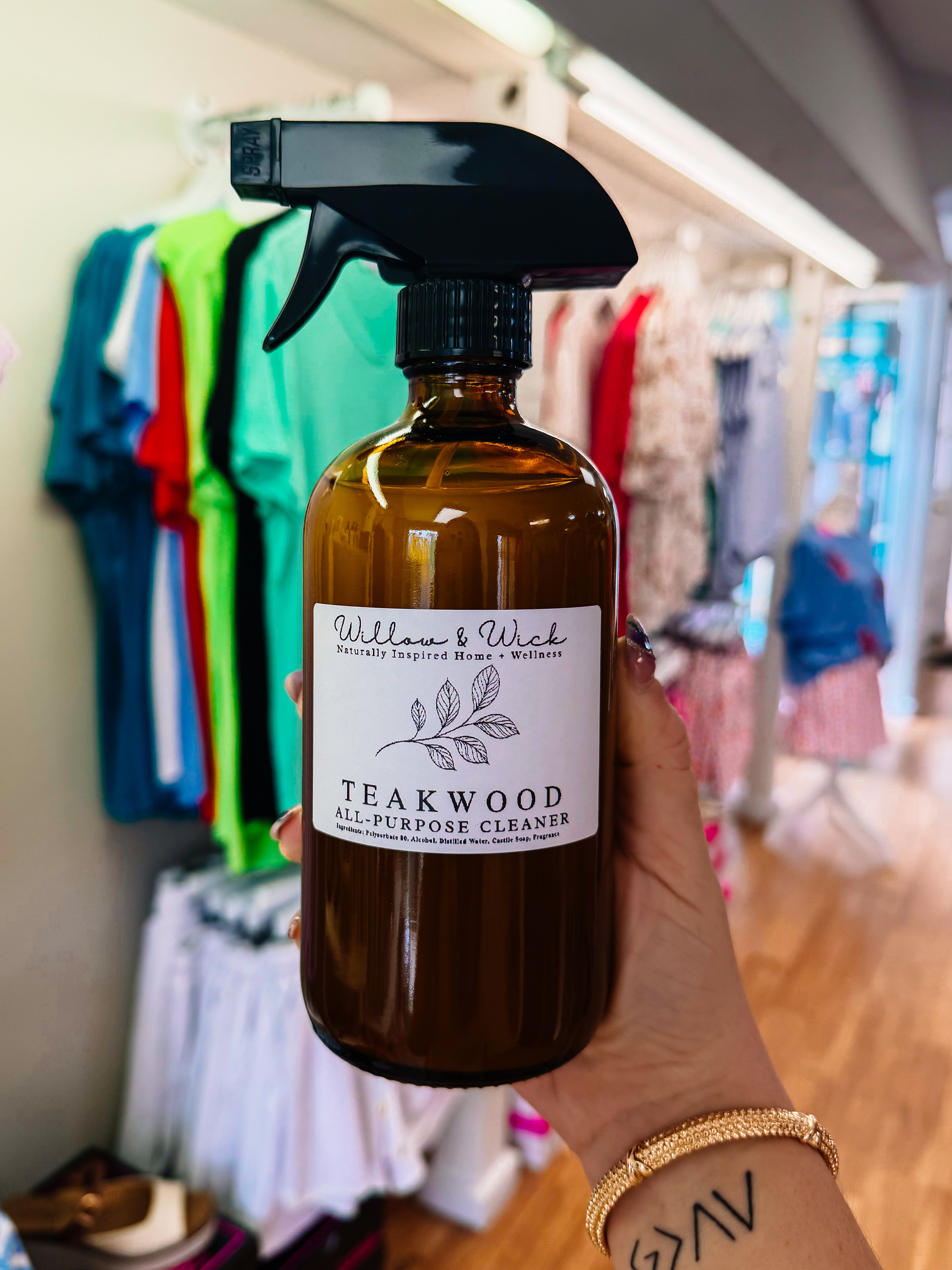 Willow & Wick All Purpose Cleaner-Household-Dear Me Southern Boutique, located in DeRidder, Louisiana