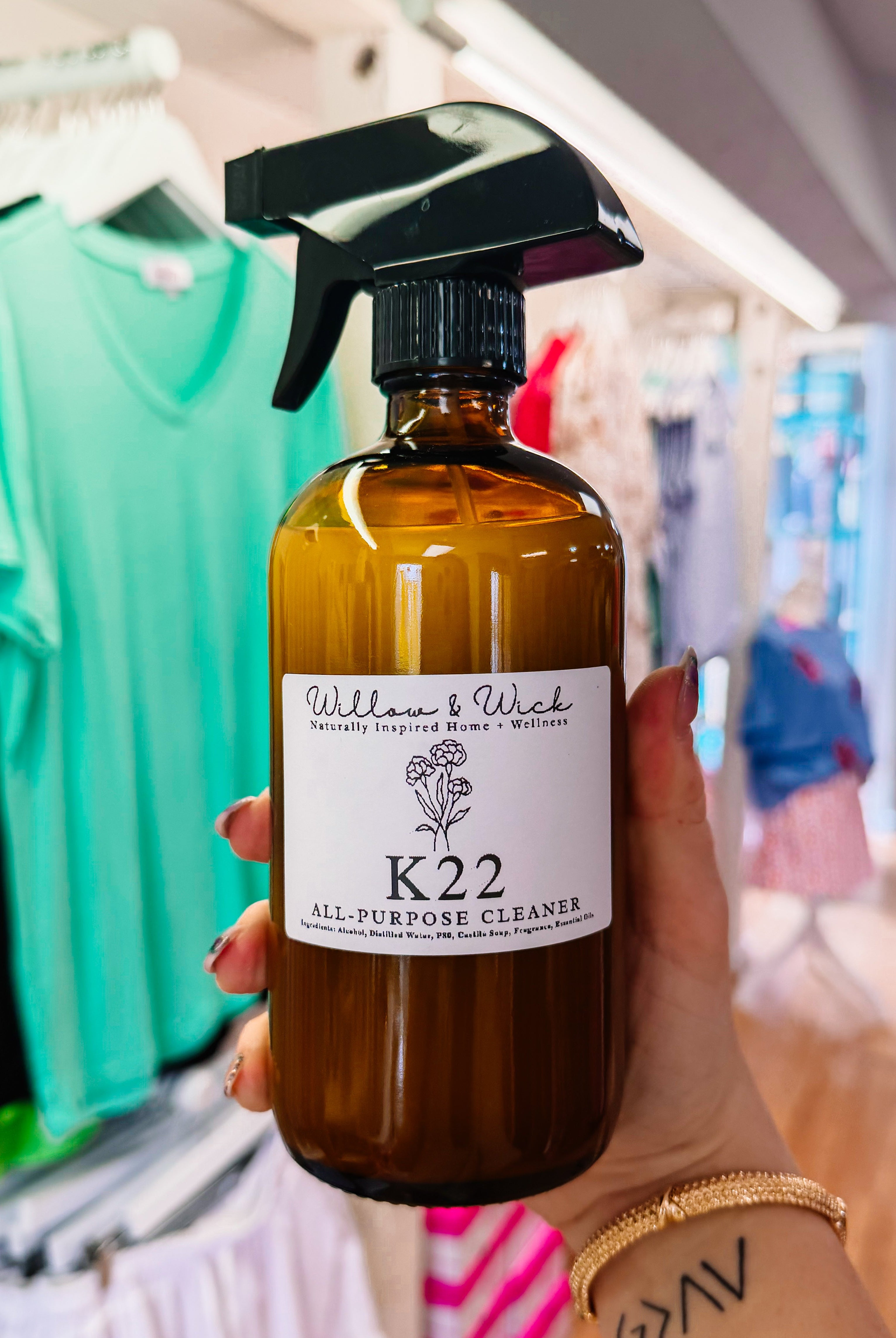 Willow & Wick All Purpose Cleaner-Household-Dear Me Southern Boutique, located in DeRidder, Louisiana