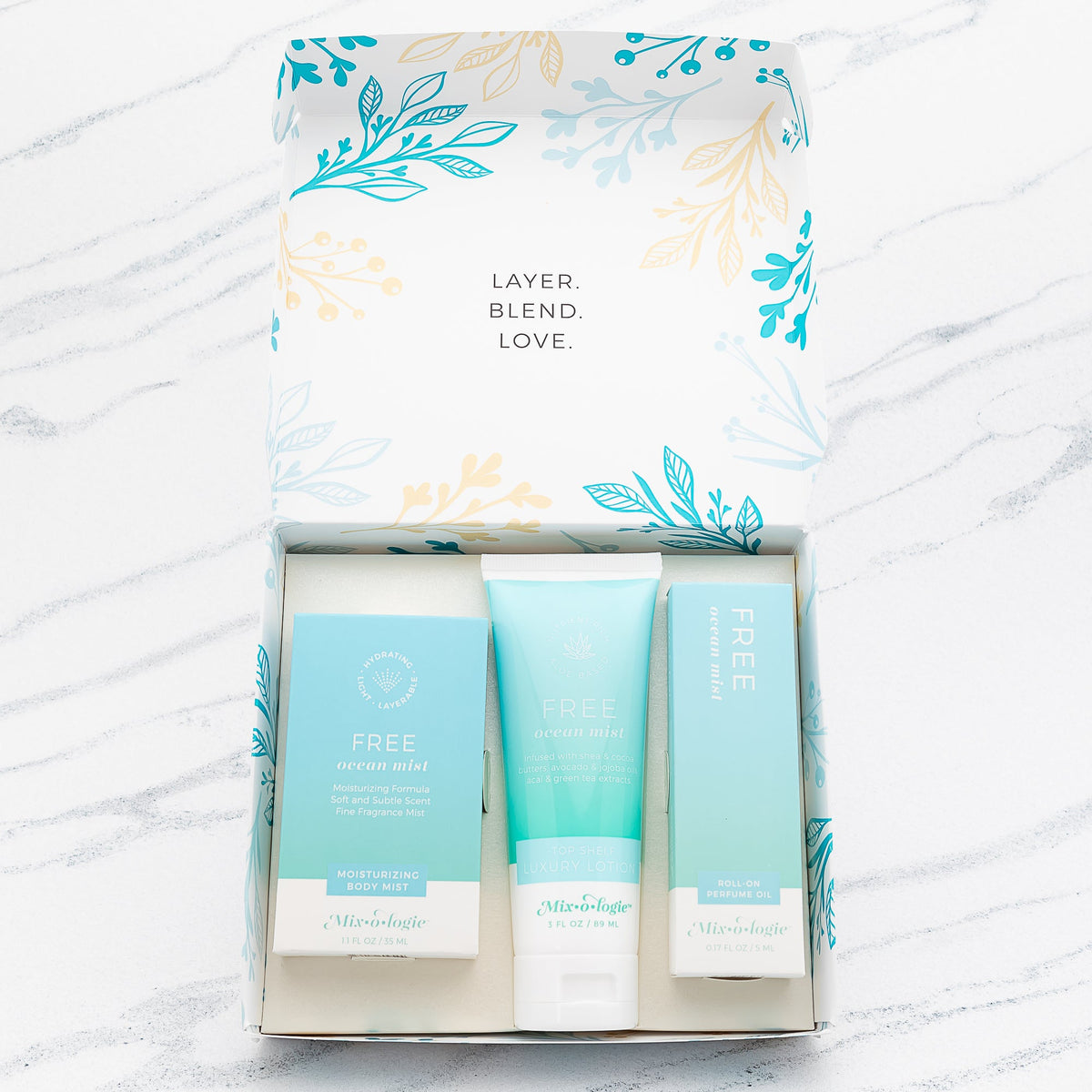 Women's Gift Set Trio Box by Mixologie-Presales-Dear Me Southern Boutique, located in DeRidder, Louisiana