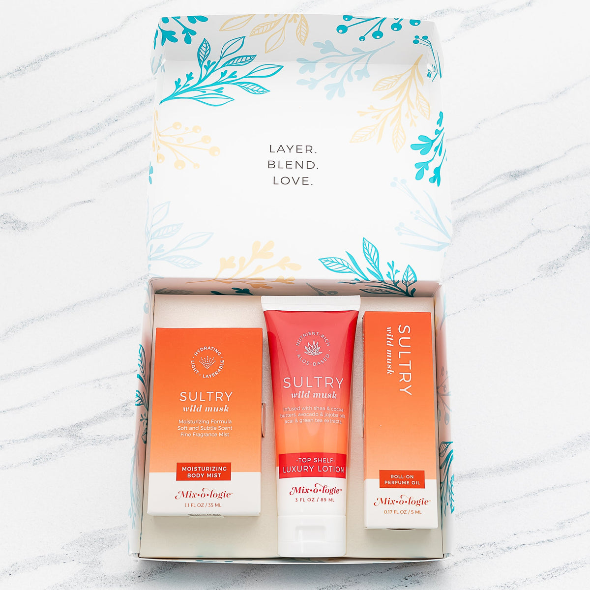 Women's Gift Set Trio Box by Mixologie-Presales-Dear Me Southern Boutique, located in DeRidder, Louisiana
