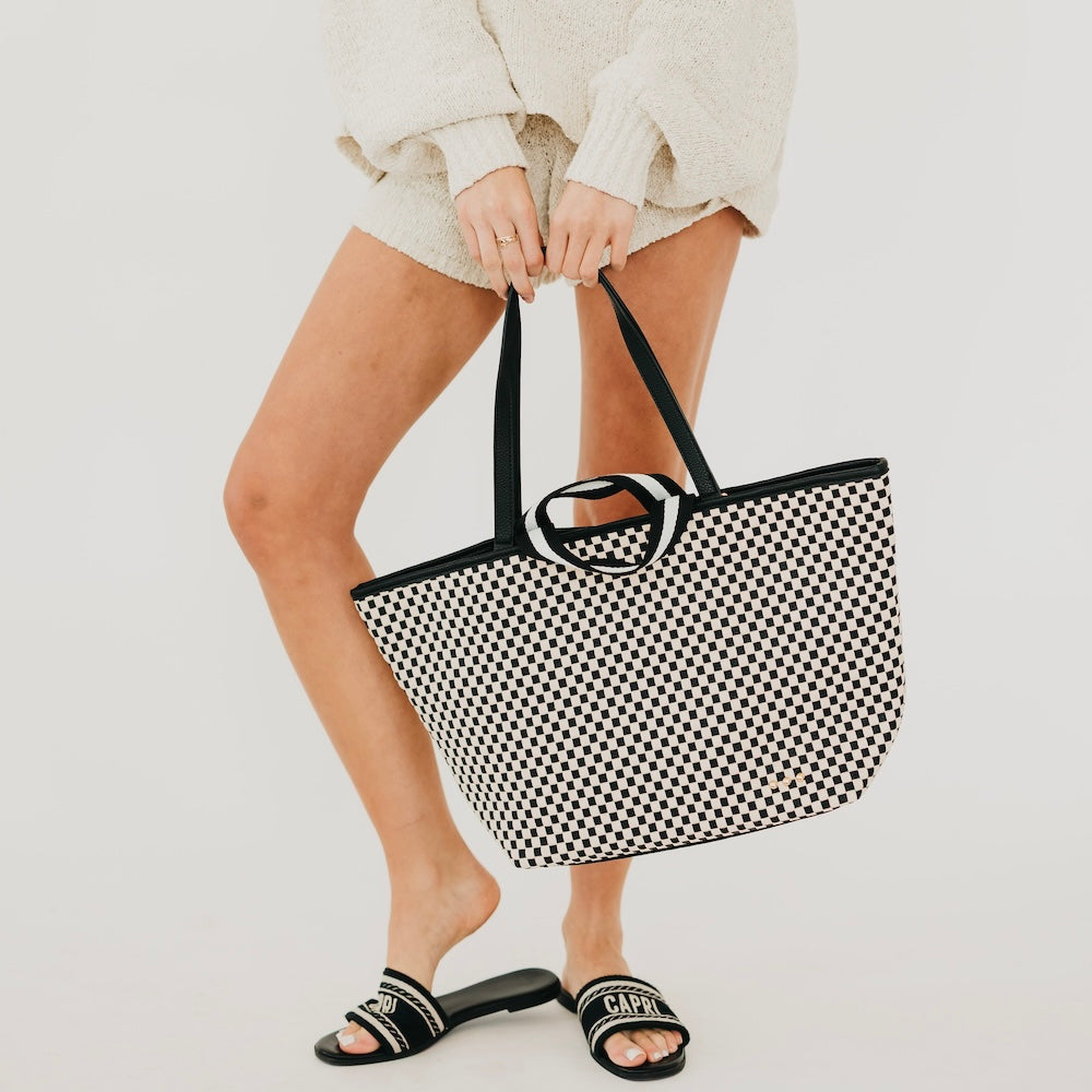 Woven Tiffany Organizer Tote Bag-Presales-Dear Me Southern Boutique, located in DeRidder, Louisiana