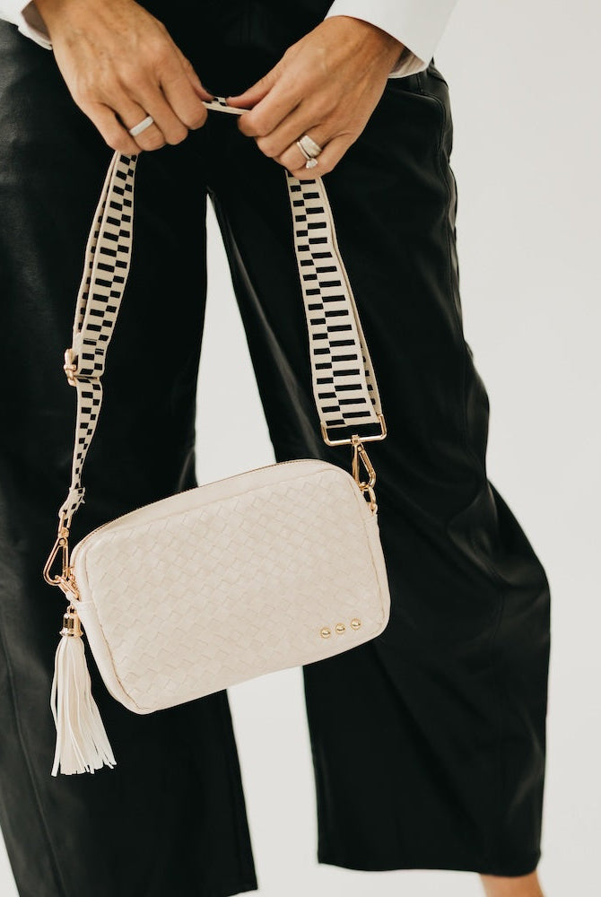 Woven Willow Camera Crossbody Bag-Presales-Dear Me Southern Boutique, located in DeRidder, Louisiana