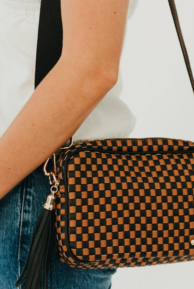 Woven Willow Camera Crossbody Bag-Presales-Dear Me Southern Boutique, located in DeRidder, Louisiana