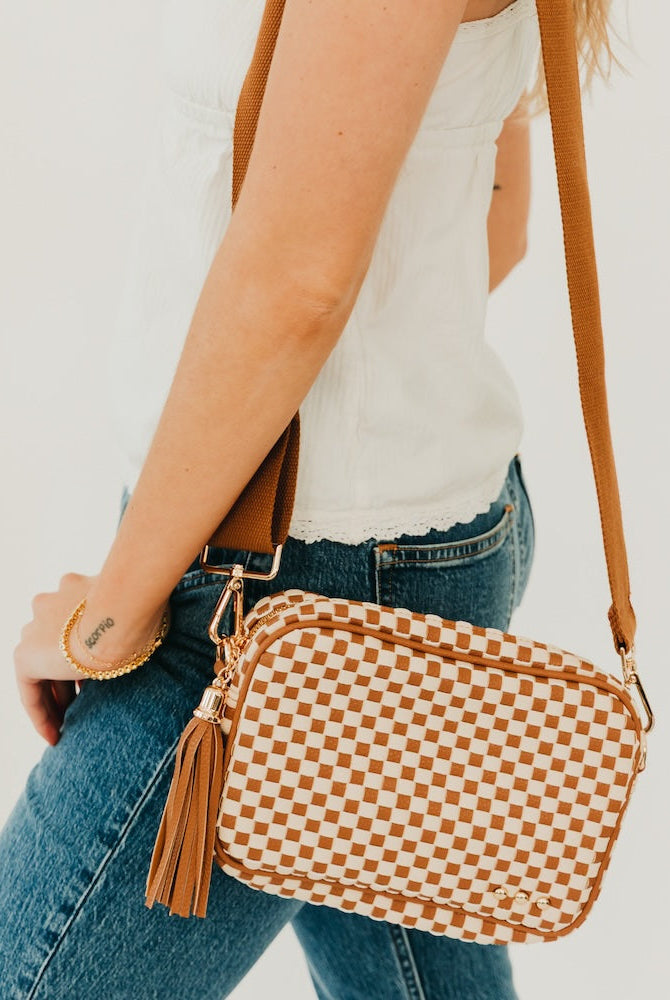 Woven Willow Camera Crossbody Bag-Presales-Dear Me Southern Boutique, located in DeRidder, Louisiana