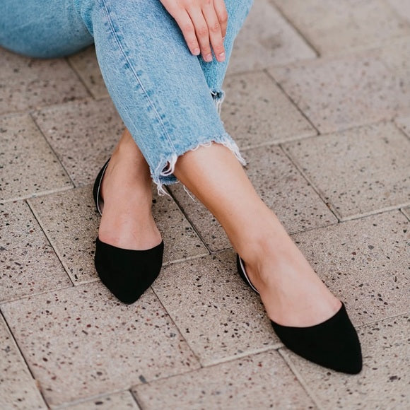Rollasole Staple Black-Shoes-Dear Me Southern Boutique, located in DeRidder, Louisiana