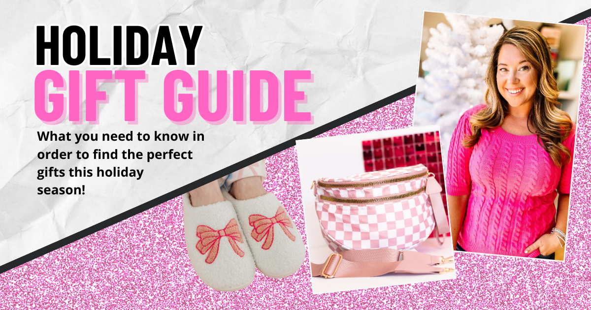 Holiday Gift Guide | Dear Me Southern Boutique | DeRidder, LA