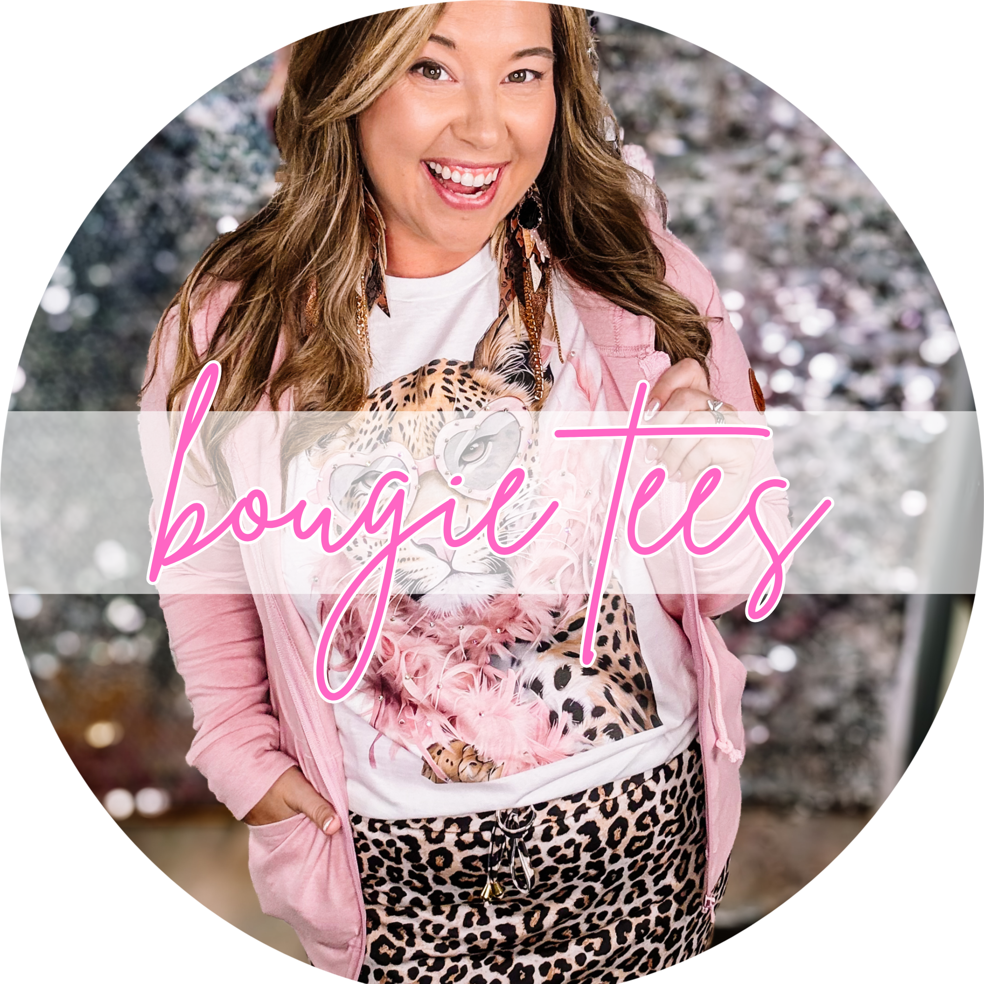 Bougie Rhinestone Tees - ALL