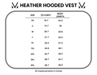 08.21 EN ROUTE Heather Geometric Hooded Vest - Purple-Vest-Dear Me Southern Boutique, located in DeRidder, Louisiana