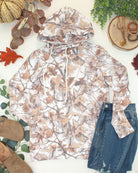 09.02 EN ROUTE Ashley Hoodie - Woodsy Camo-clothing-Dear Me Southern Boutique, located in DeRidder, Louisiana