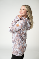 09.02 EN ROUTE Ashley Hoodie - Woodsy Camo-clothing-Dear Me Southern Boutique, located in DeRidder, Louisiana