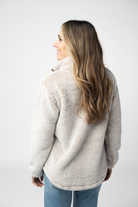 09.02 EN ROUTE Ryan 1/4 Zip Sherpa - Camel-outerwear-Dear Me Southern Boutique, located in DeRidder, Louisiana