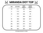 09.09 EN ROUTE Miranda Dot Top - Brown-Tops-Dear Me Southern Boutique, located in DeRidder, Louisiana